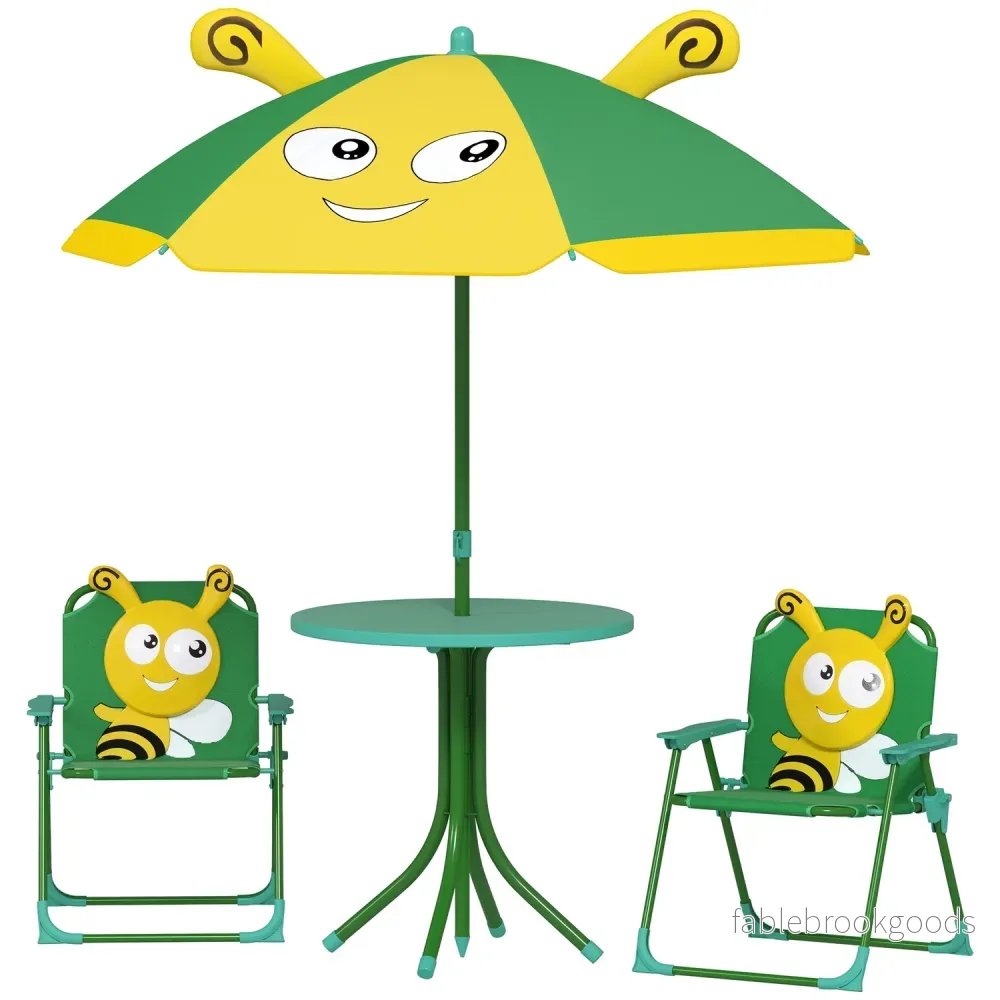 Trädgårdssittset för barn med parasoll, Bee Design