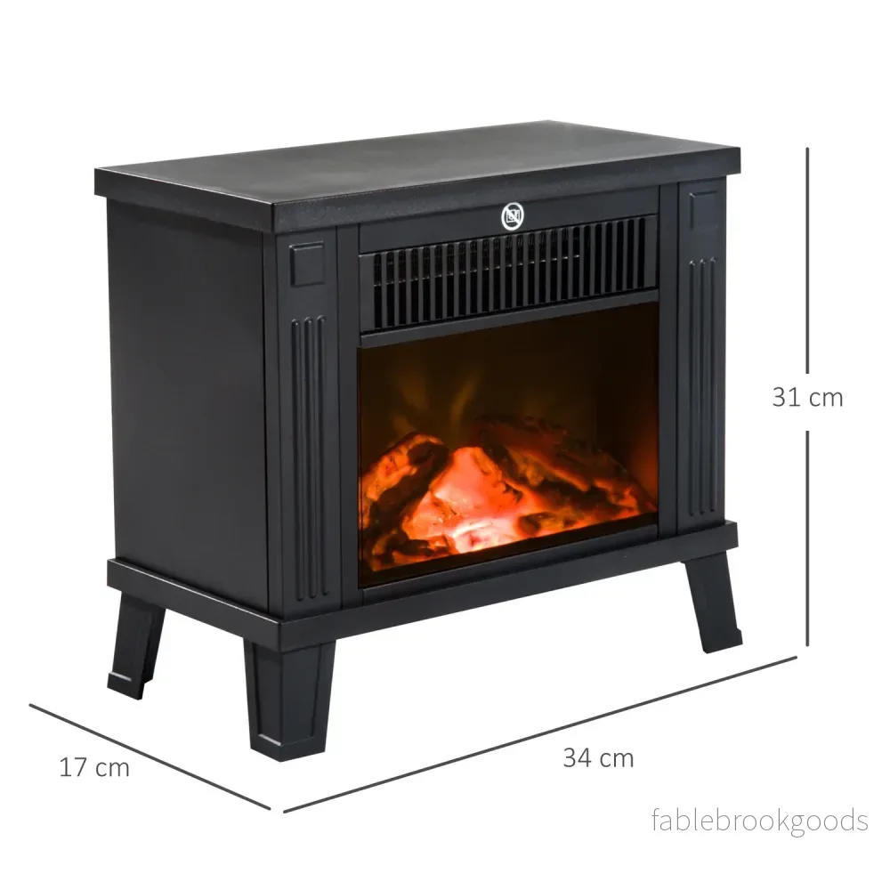 Elspis – 600/1200W, svart, 34x17x31 cm - Bild 3