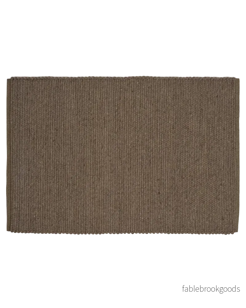 Dörrmatta Merino Brun
