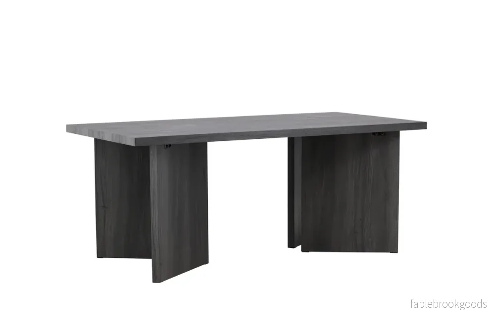Bassholmen Matbord 180x90 Svart – Matbord för 6 Personer | Vind - Bild 3
