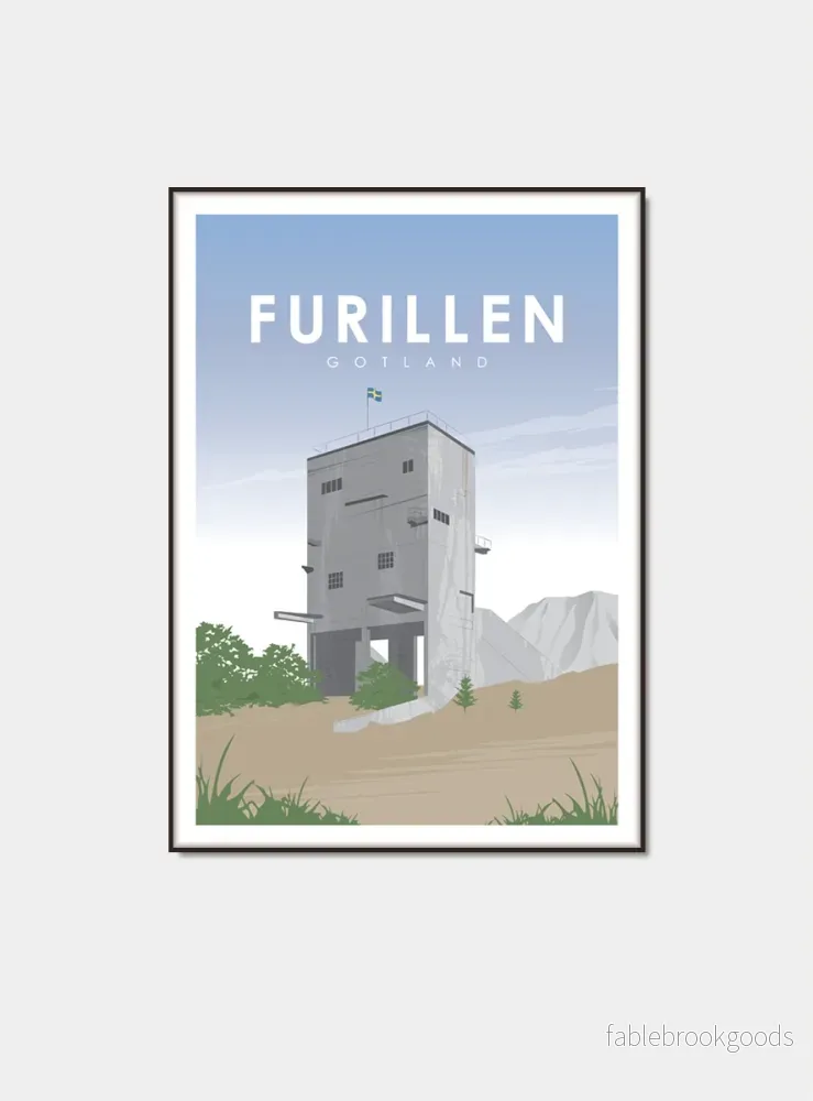 Furillen – Gotland poster Furillen – Gotland poster