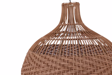 Bastia Taklampa Natur Ø50 cm – Rotting Pendellampa E27 | Venture Home - Bild 2
