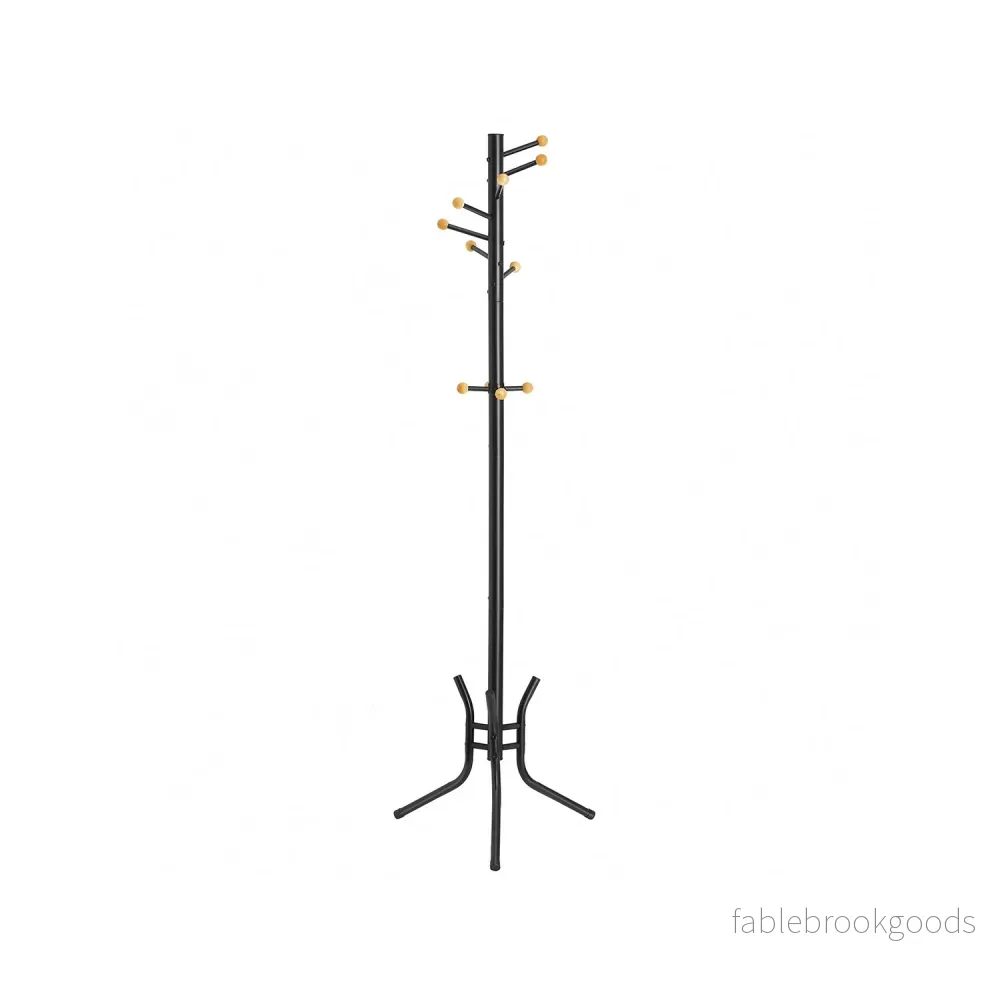 Klädhängare – Trädform – Fristående modell – Grå / Svart