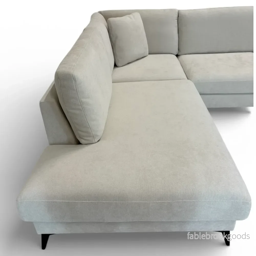 Äpple U-soffa i beige tyg | ICEHOME - Bild 3