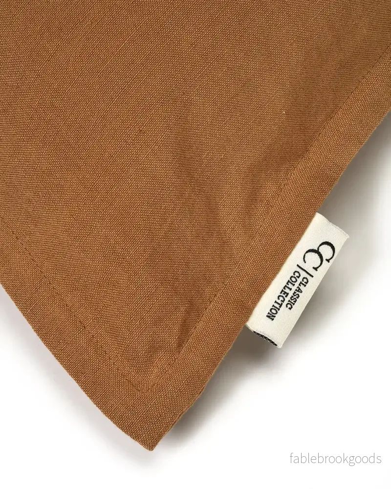 Kuddfodral Classic Linen Terracotta - Bild 3