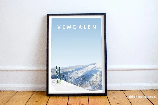 Vemdalen poster - Bild 2