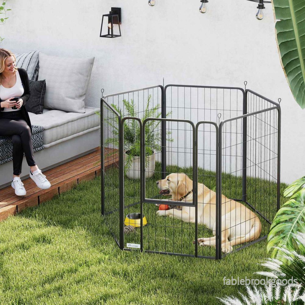 Hexagonal valplekhage – hopfällbar, 100 cm hög, utomhusbruk - Bild 2