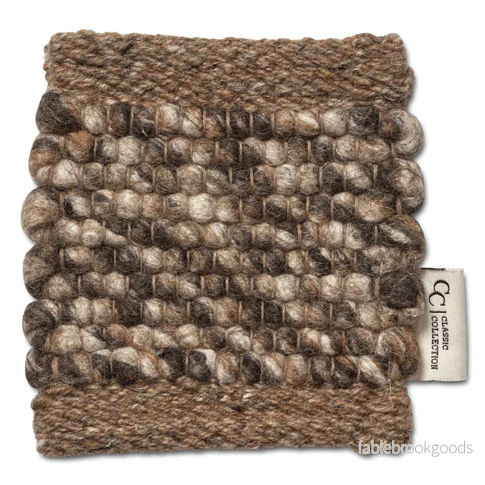 Mattprov Merino Brun Melange Mattprov Merino Brun Melange
