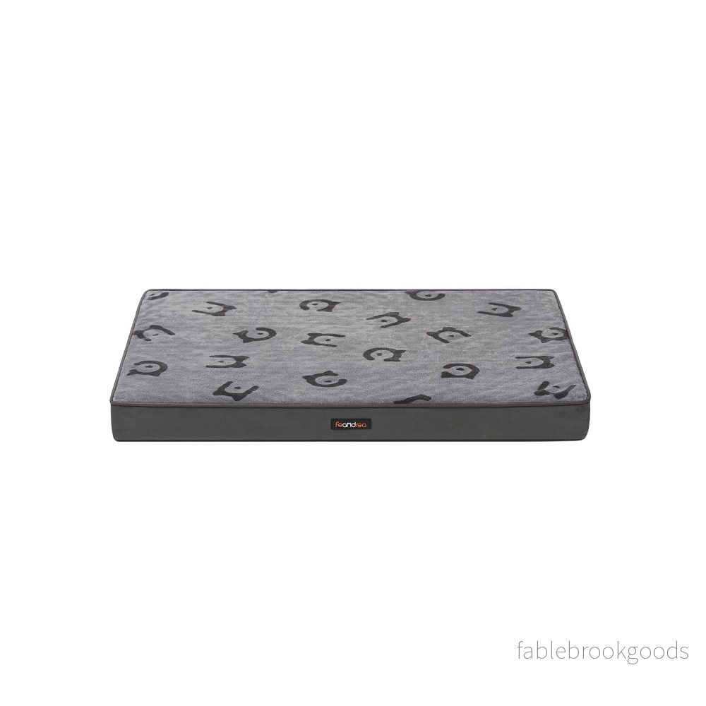 Ortopedisk hundsäng – Bekväm flanell – Dove Grey Ortopedisk hundsäng – Bekväm flanell – Dove Grey