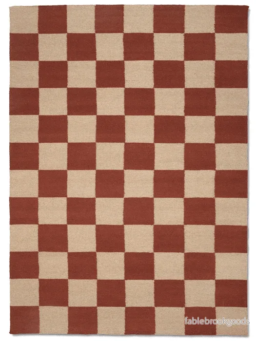 Matta Square Terracotta/Natur