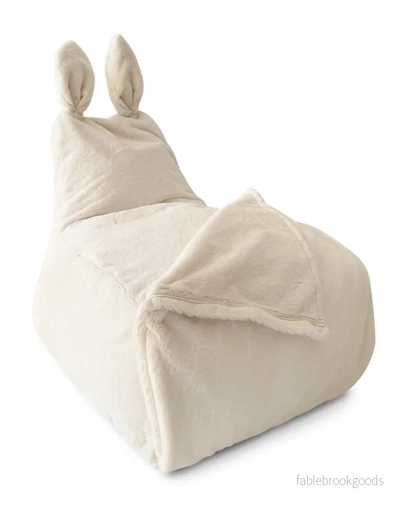 BUNNIE L Bean Bag, Fur BUNNIE L Bean Bag, Fur