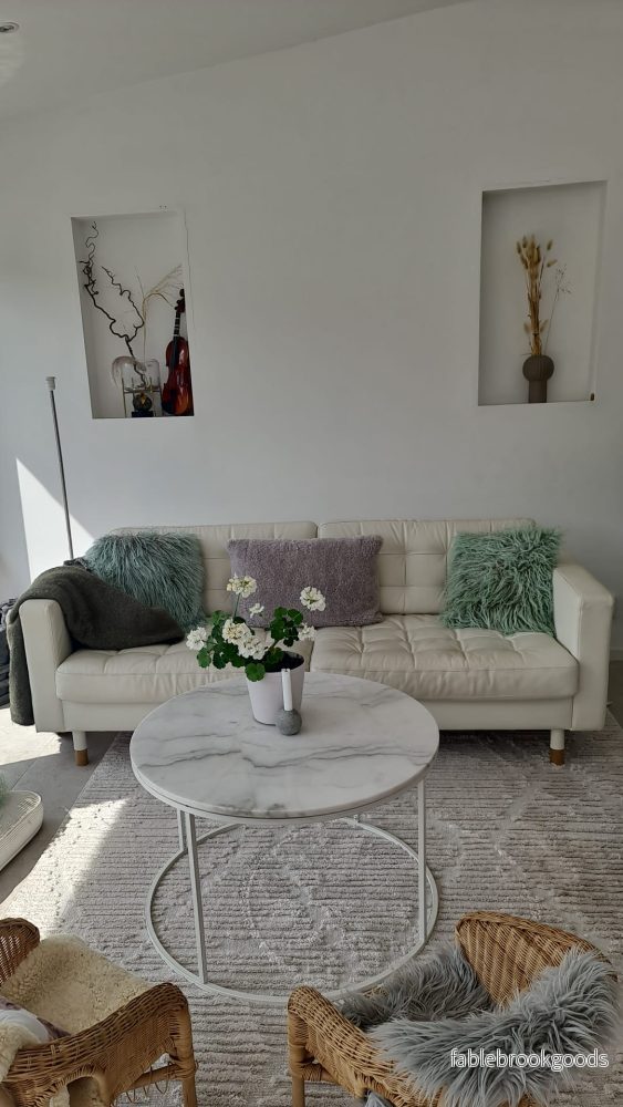 IKEA LANDSKRONA 3-sitssoffa Vit - Bild 2