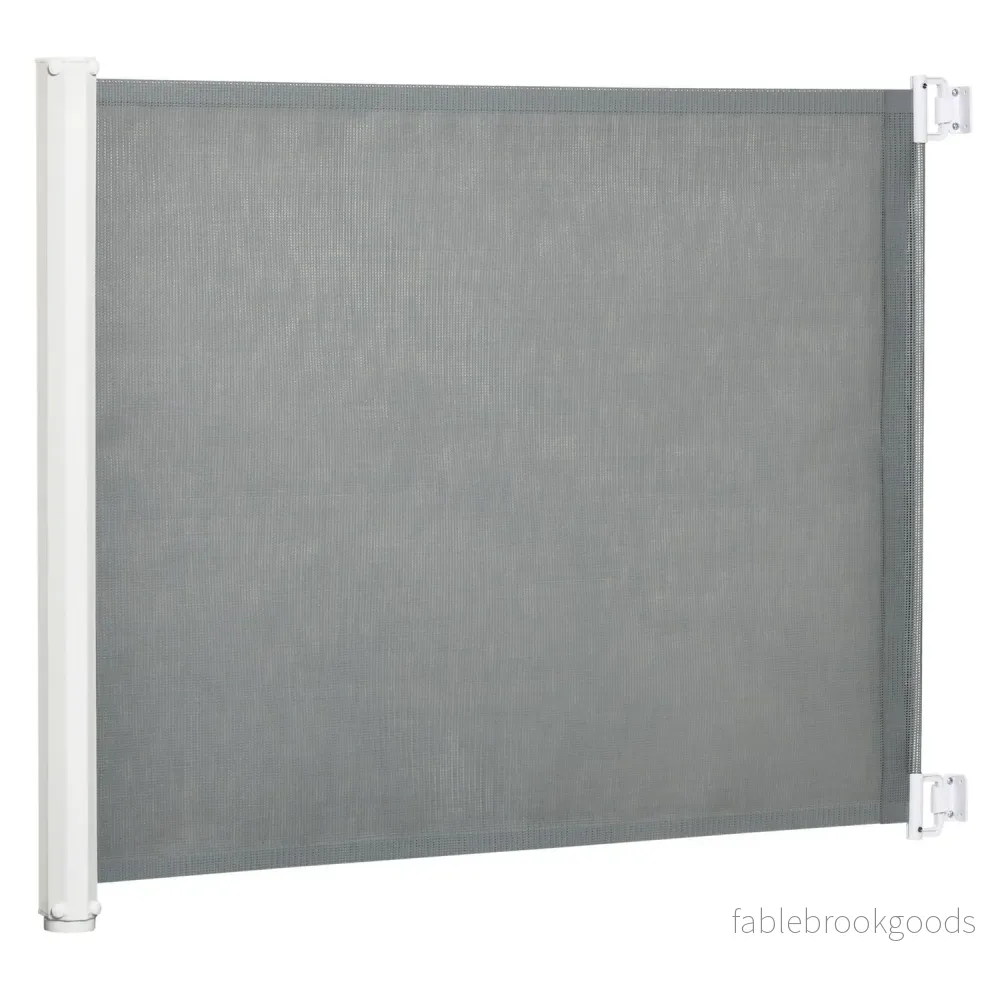Utdragbar dörrsäkerhetsgrind för hundar, 115x82,5cm Barriär