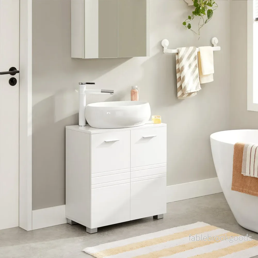 Underdel – Platssnål design – Vit - Bild 3