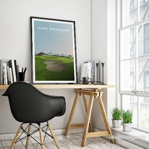 Visby Golfklubb - Gotland poster - Bild 3