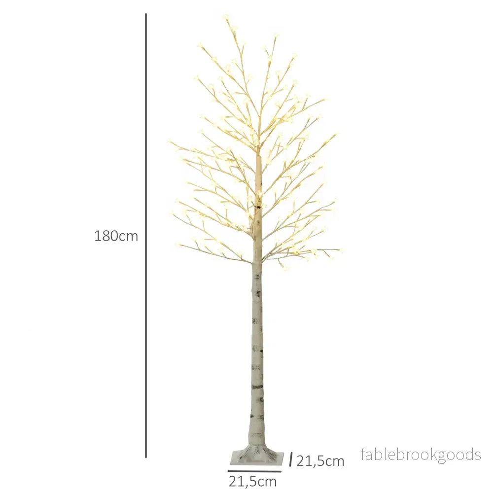 LED-körsbärsträd, 180 lysdioder, 3 ljusstyrkanivåer, 180 cm - Bild 3