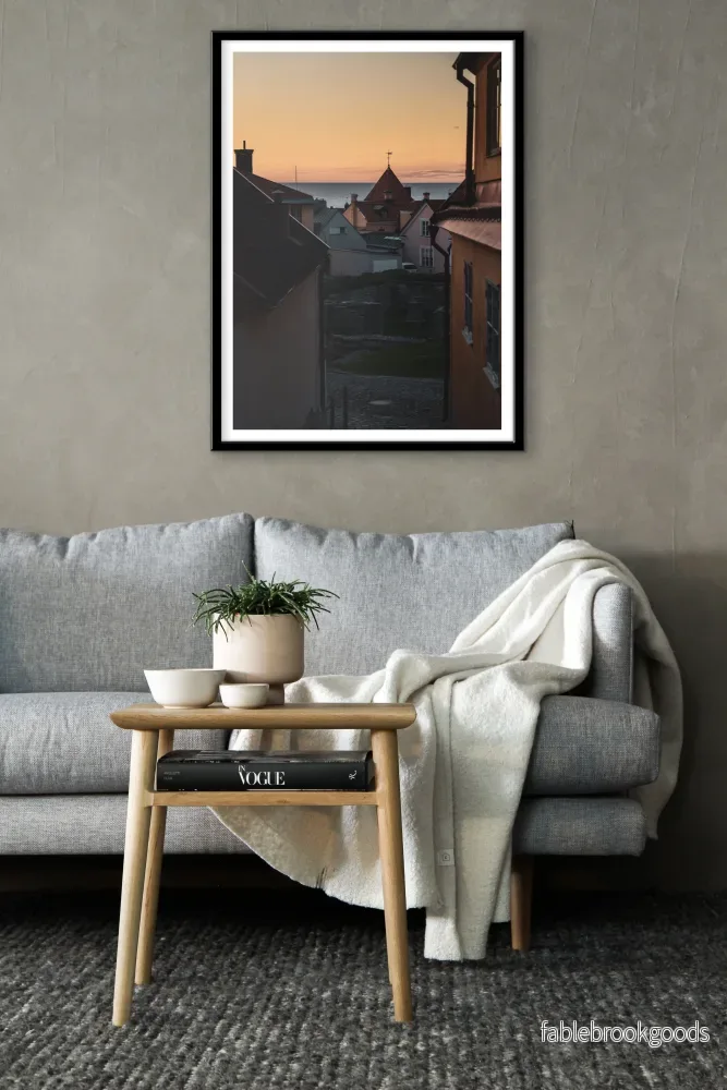 Visby stad - Gotland poster - Bild 2