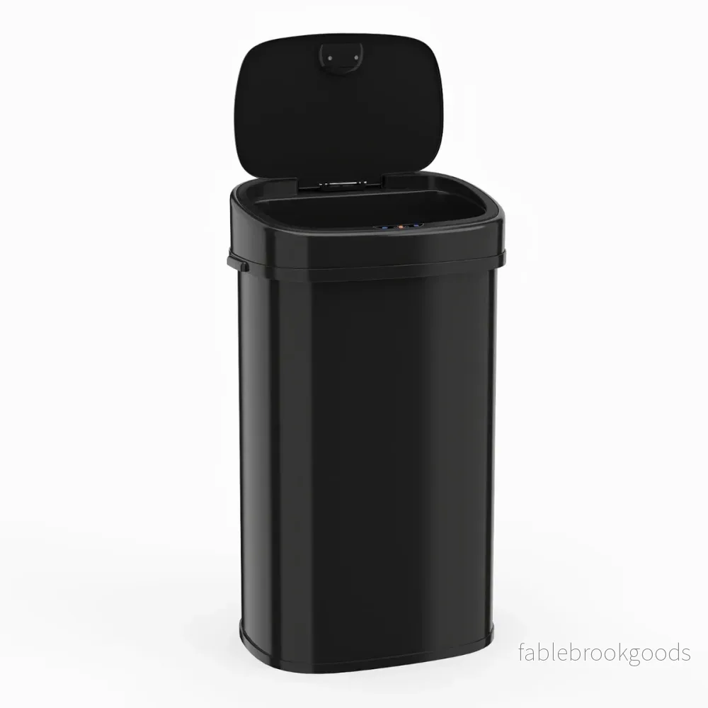 Automatisk – Soptunna med Sensor och Dual Zon Smart Sopkärl – 58 L – Svart