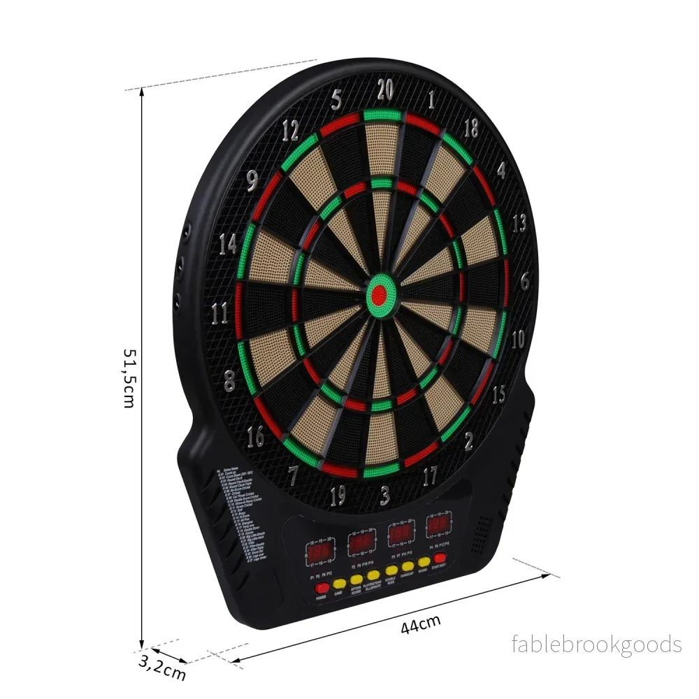 Elektronisk darttavla, 27 spel, 16 spelare, 6 dart - Bild 3