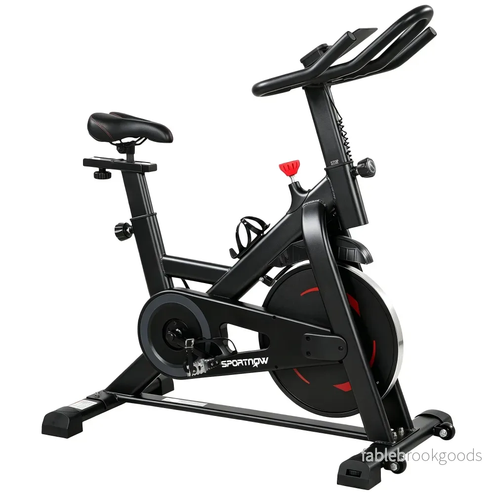 Motionscykel med app, magnetisk resistans, LCD