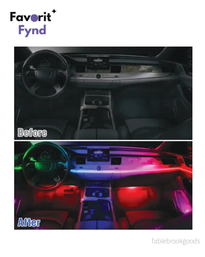 NeoFlow RGB Car Interior Ambient Light Kit