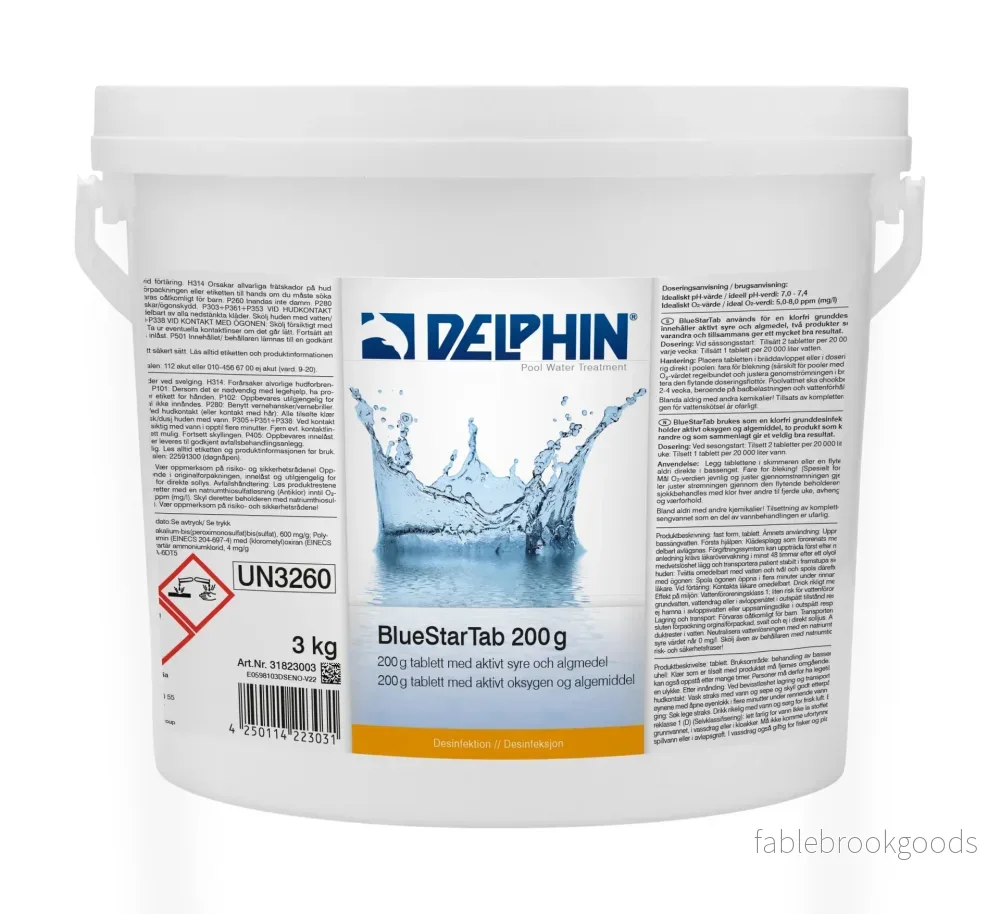 Poolkemi DELPHIN BlueStarTab 200g 3 kg