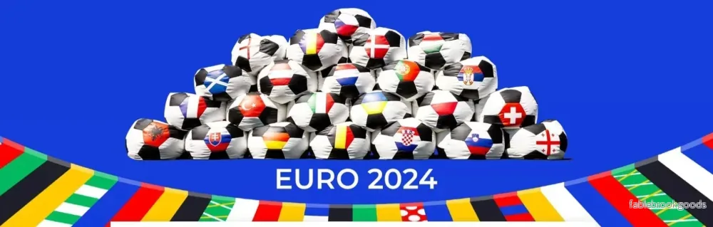European Football Large Bean Bag European Football Large Bean Bag