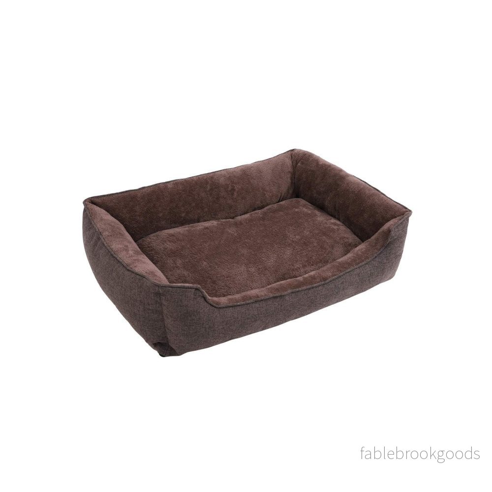 Hundkorg – tvättbar – 110 cm – brun Hundkorg – tvättbar – 110 cm – brun