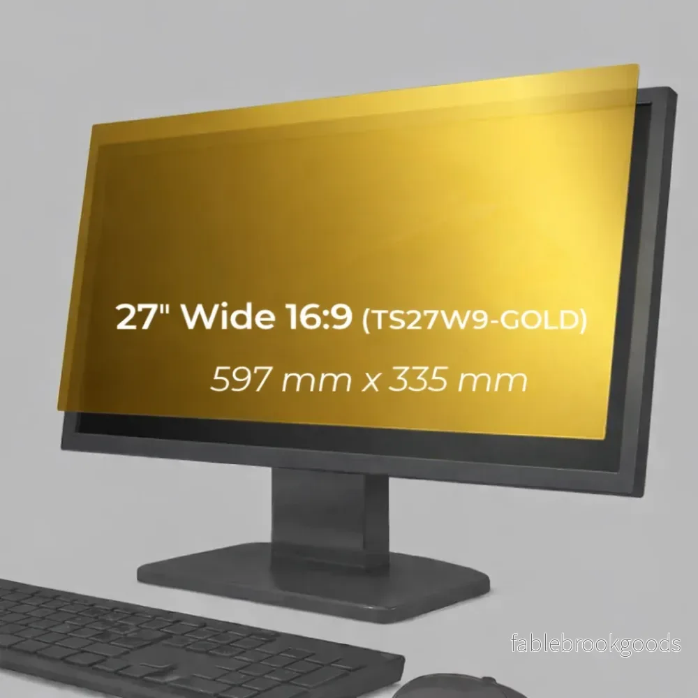 Sekretessfilter 27″ Wide 16:9 – GOLD Sekretessfilter 27″ Wide 16:9 – GOLD