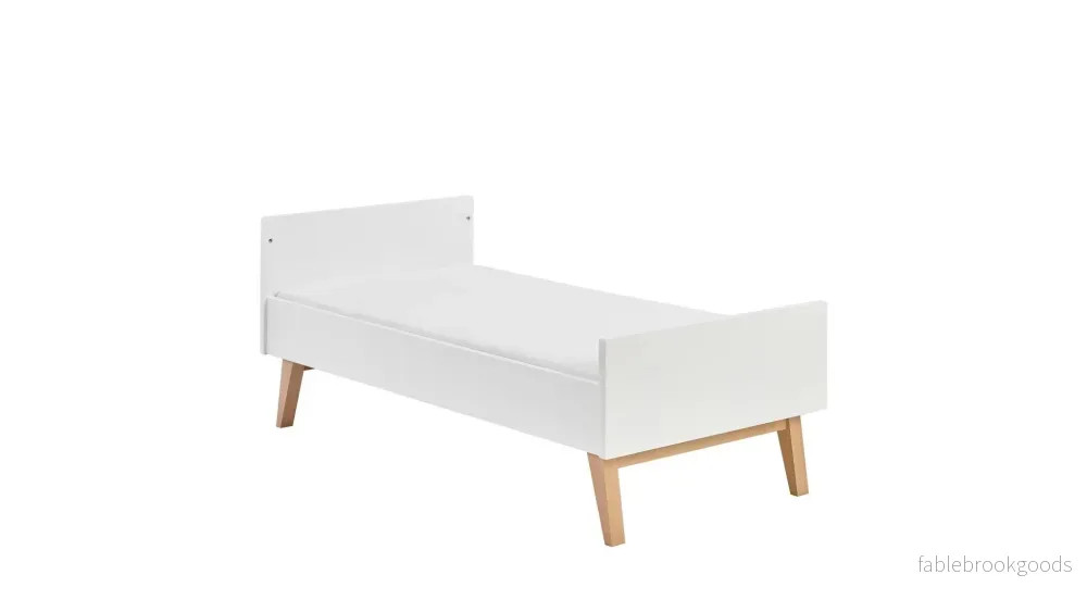 Sara Bed/Cot, 3 growing functions 140 x 70 cm White color - Bild 2
