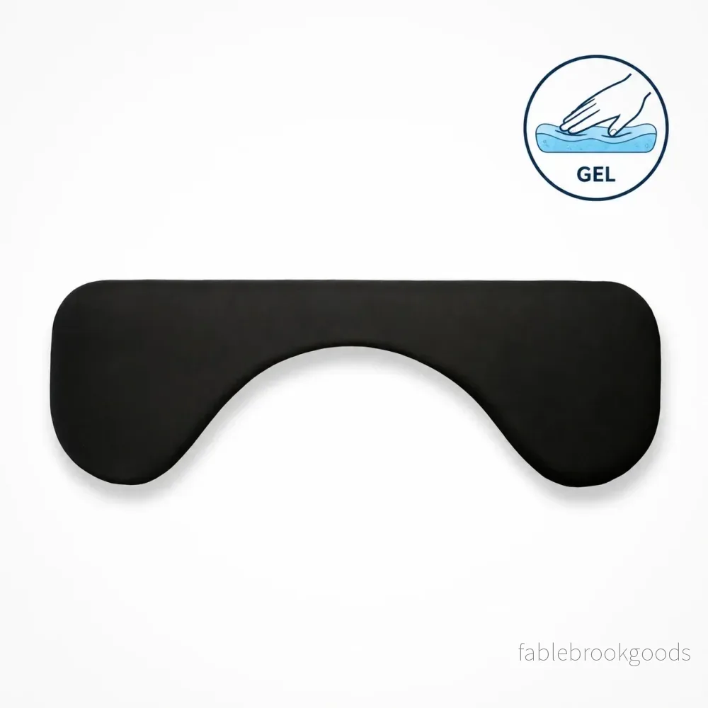 ErgoFinland GelComfort – Symmetriskt armstöd 67 cm, Lycra-tyg