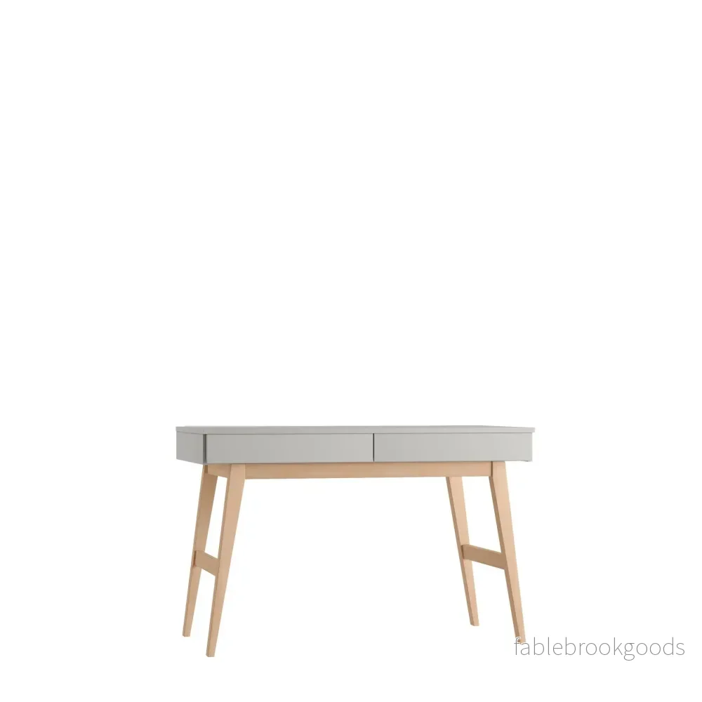 Sara high desk + 2 drawer, Grey color Sara high desk + 2 drawer, Grey color