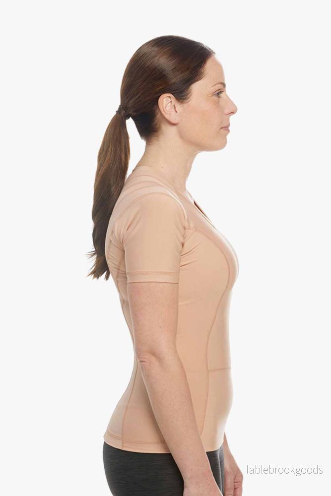 Women's Posture Shirt™ Zipper - Nude - Bild 2