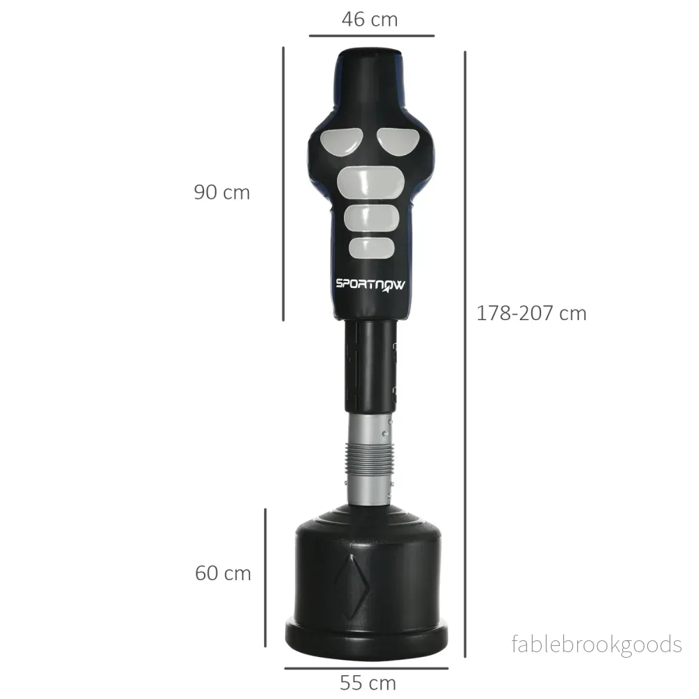 Fristående justerbar boxningsväska – Vuxen hemmaträning 178-207cm - Bild 3