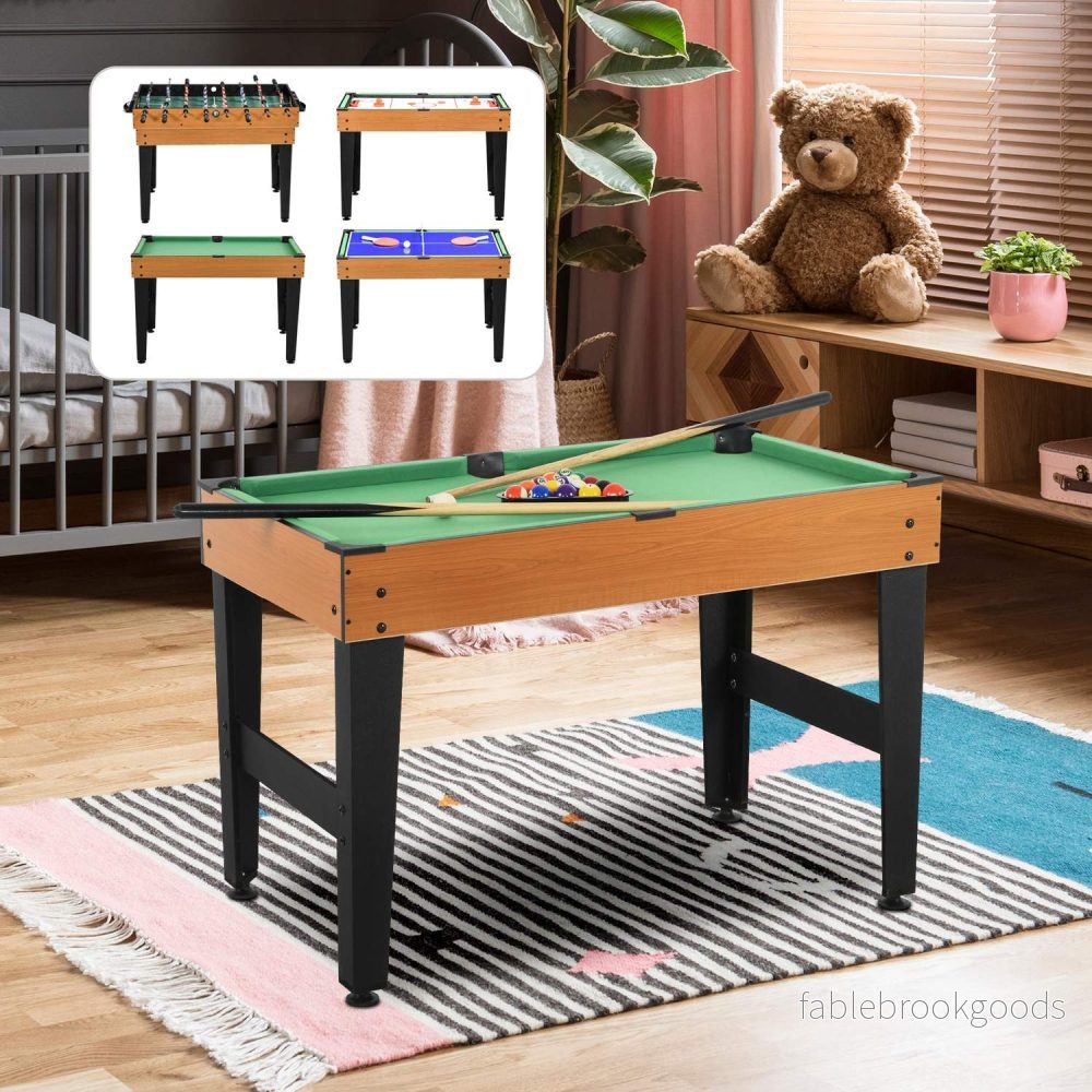 Flerspelsbord: Ping Pong, Foosball, Biljard, Air Hockey - Bild 2