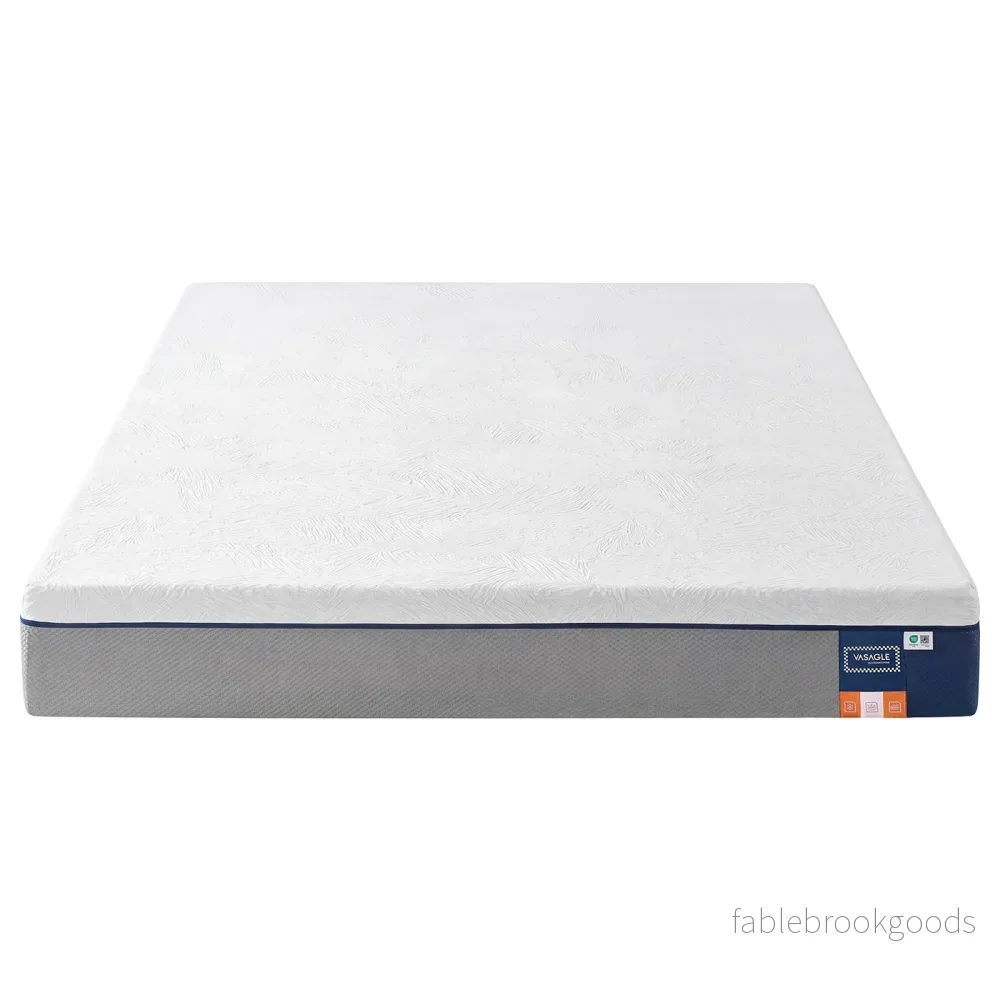 Matras - 160 x 200 x 20 cm - Gel Traagschuim - 7 Zones - Blauw - Bild 2