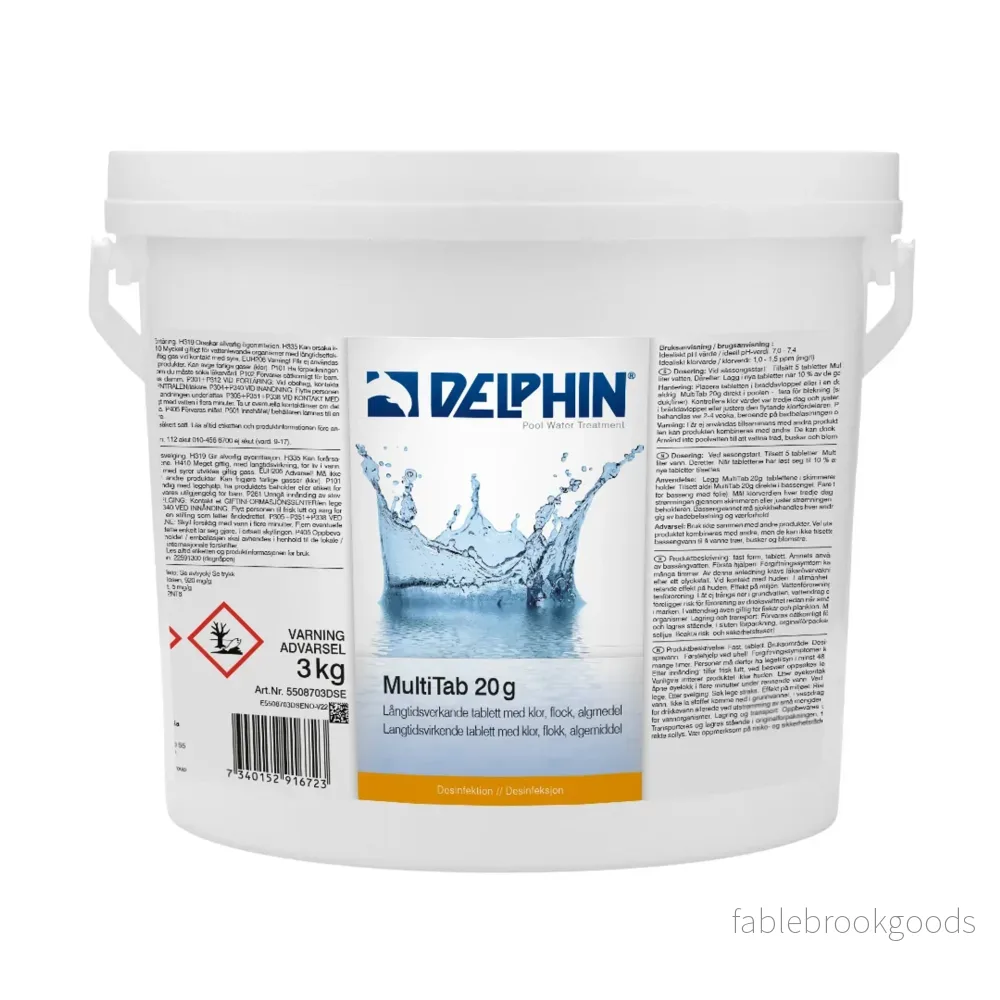 Poolkemi DELPHIN MultiTab 20g 3 kg - Bild 2