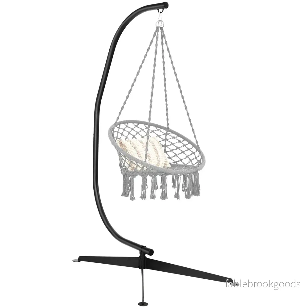 Hängande – stolsram XXL sitsstativ – 207 cm 150 kg – Svart - Bild 3