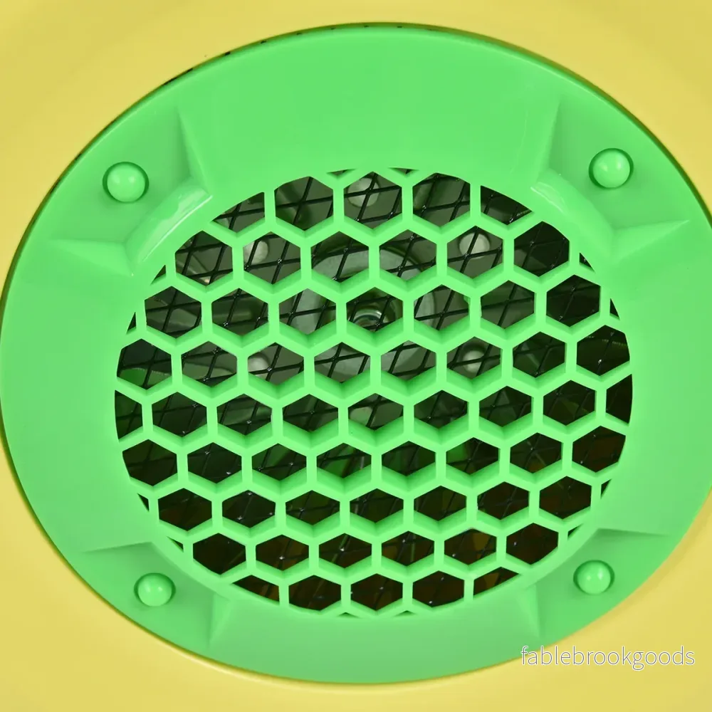 Fläkt – W Luftpump Vindmaskin Elektrisk – 350 – Gul - Bild 3