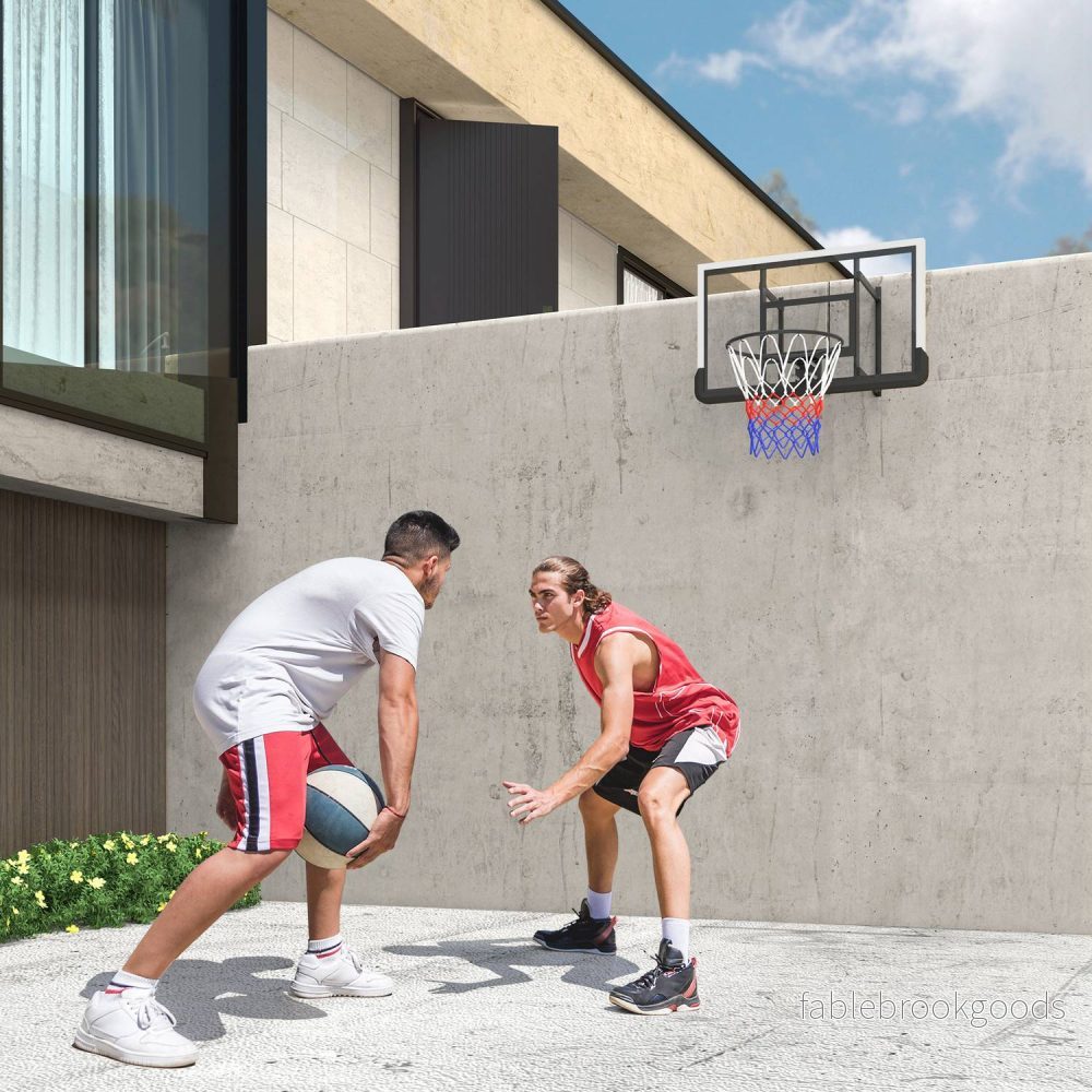 Basketbåge & ryggbräda för inomhus-/utomhusbruk, Ø45 cm - Bild 2