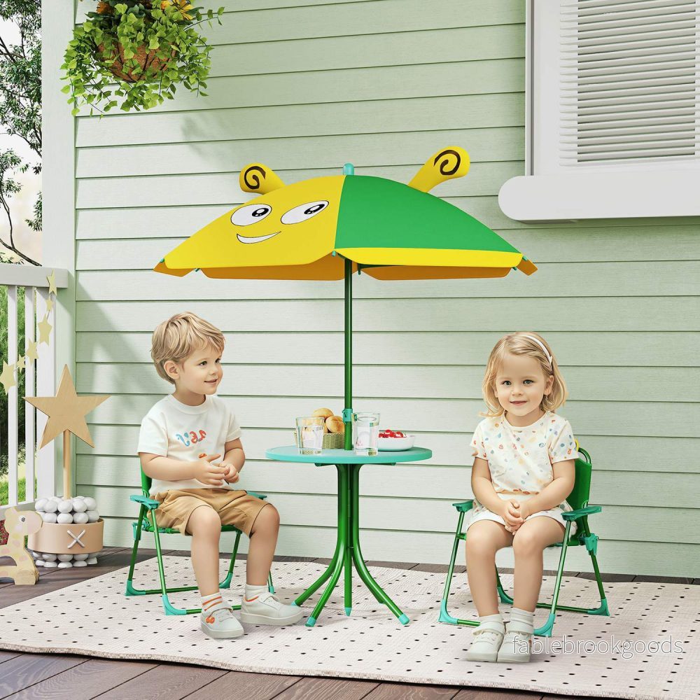 Trädgårdssittset för barn med parasoll, Bee Design - Bild 2