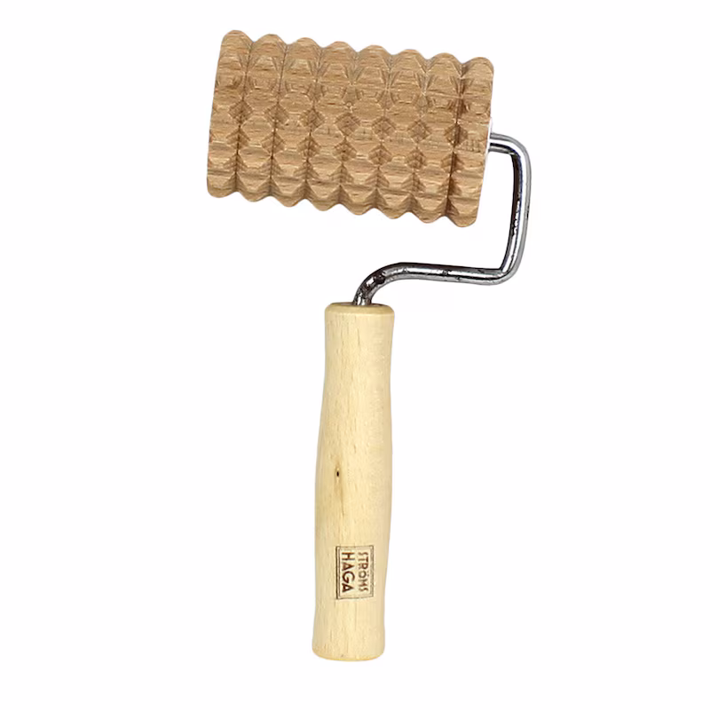 Kruskavel Roller på skaft