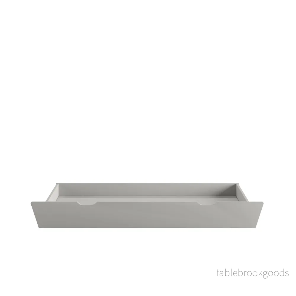 Sara under bed drawer to 200 x 90 cm and 200 x 120 cm grey color - Bild 2