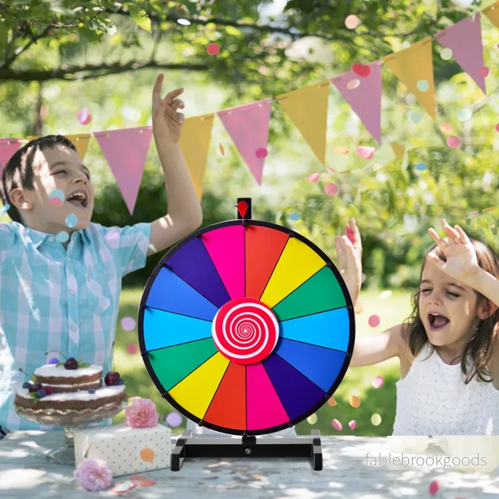 Wheel – of Fortune Toy Color spel för 24" – Ø 60 cm – Färgglad - Bild 3