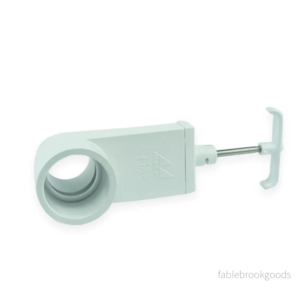 Avstängningsventil 40 mm PVC - Bild 3