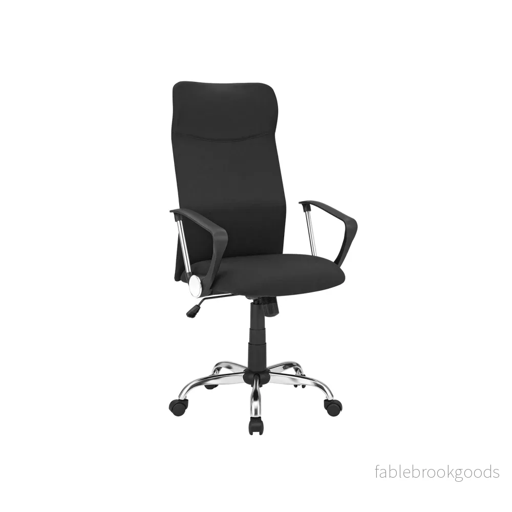 Kontorsstol – Ergonomisk och bekväm – Svart