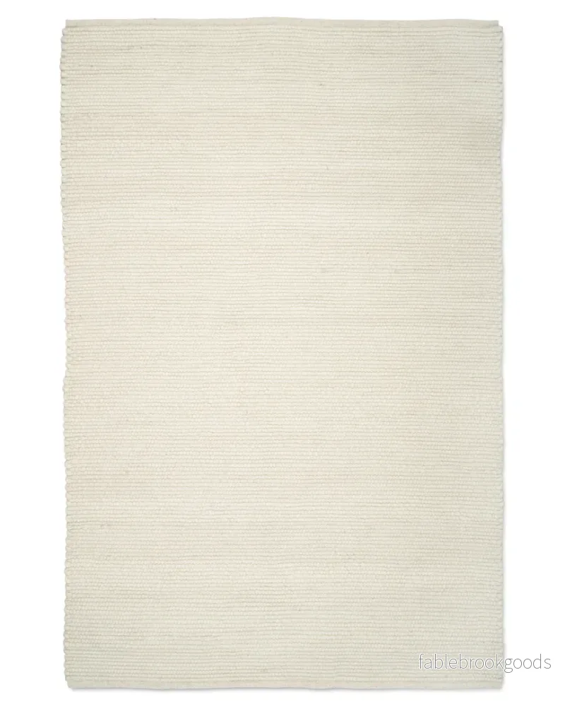 Måttanpassad Matta Merino White