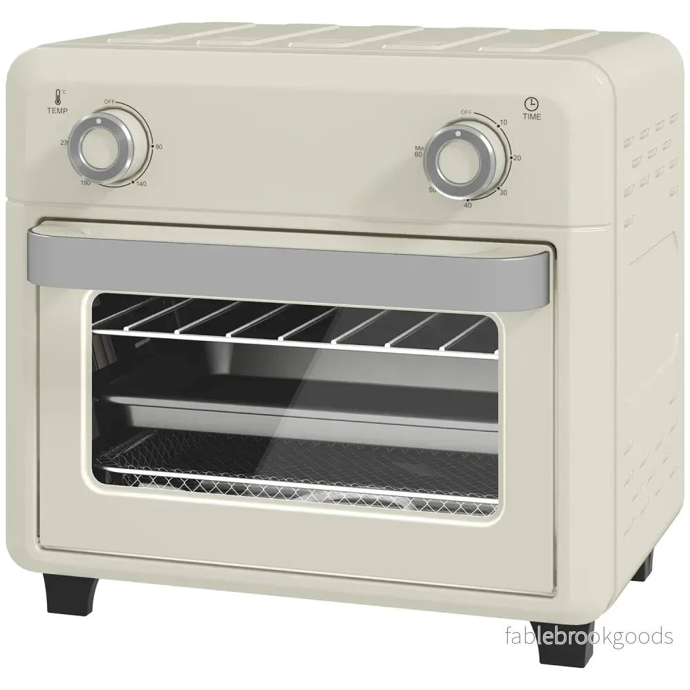 Mini Air Fryer Ugn 10L, Rostfritt Stål, Pekskärm, 1000W Mini Air Fryer Ugn 10L, Rostfritt Stål, Pekskärm, 1000W