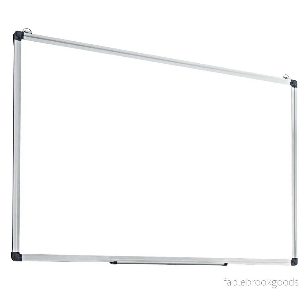 Whiteboard – Magnettavla Skrivtavla Väggtavla Memoboard med aluminiumram (70 x cm) – 50 – Vit