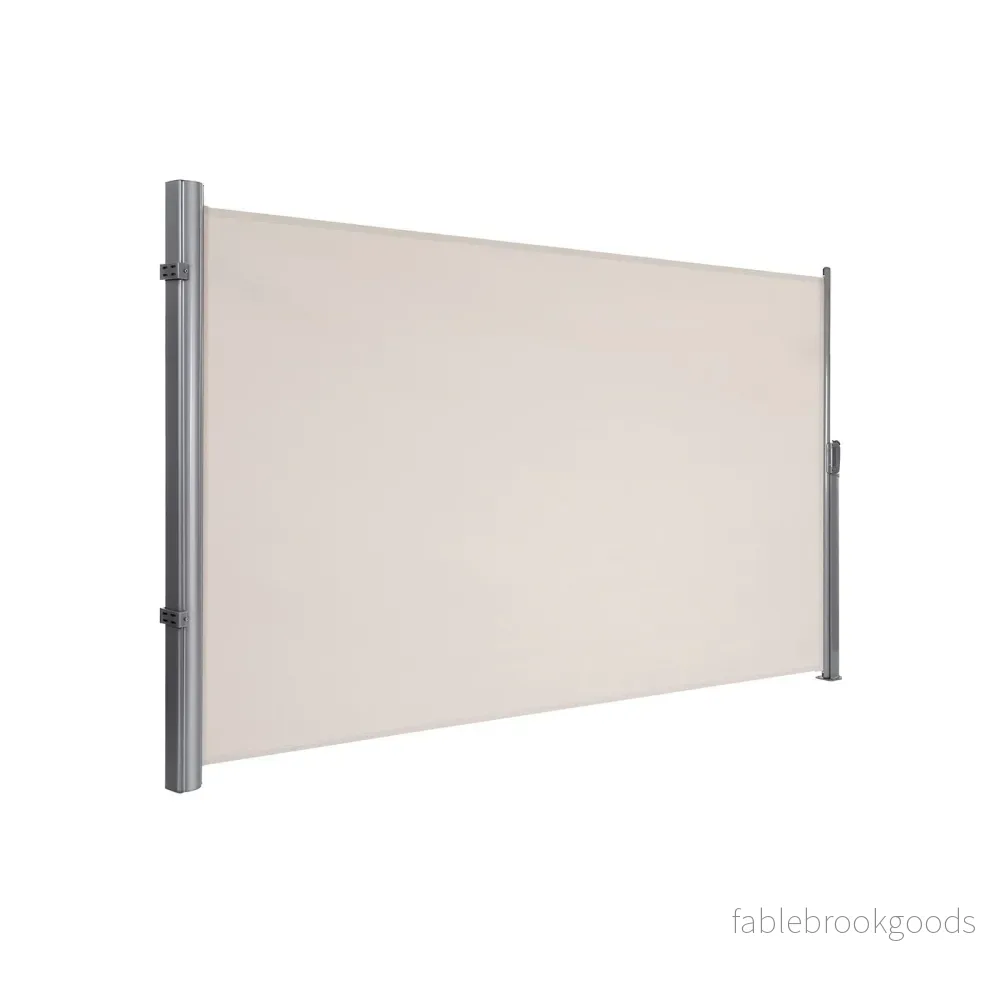 Sidomarkis – Elegant insynsskydd – Polyester – Beige Sidomarkis – Elegant insynsskydd – Polyester – Beige